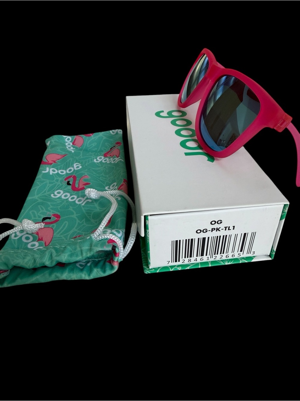 Goodr OG Polarized Women's Sunglasses in Pink